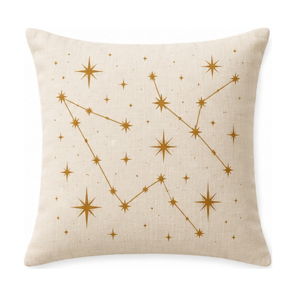 Constellation Lines Pillow Cover