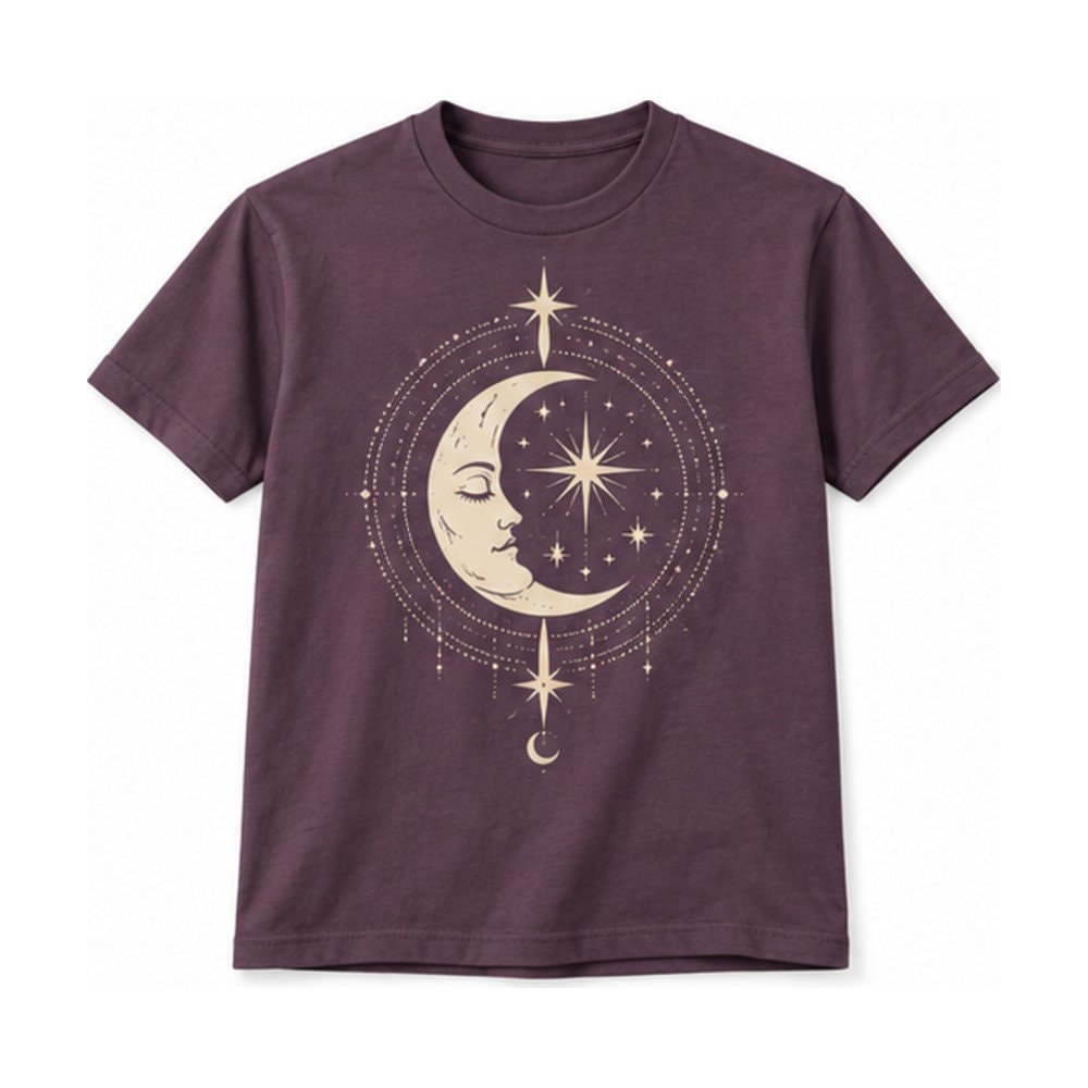 Crescent and Stars Mandala Tee